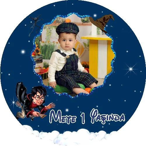 Harry Potter Temalı Yuvarlak Açacak Magneti